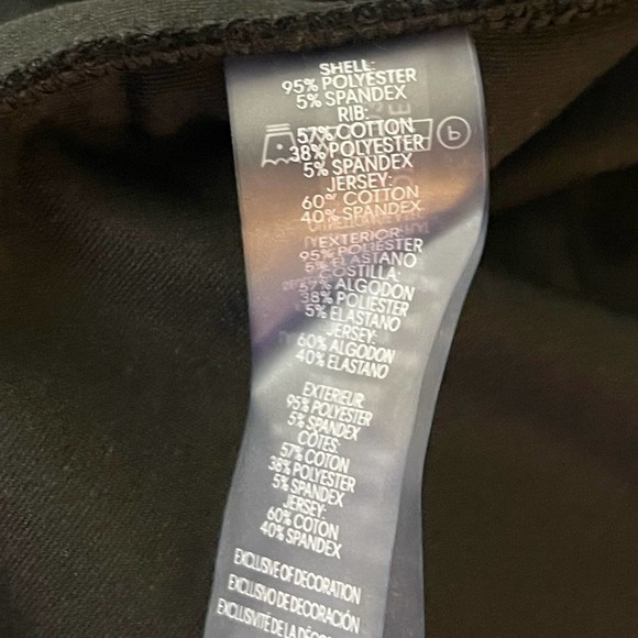 New Calvin Klein Velour Hoodie Black Dress Size XL - Picture 13 of 14